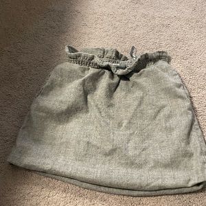 J Crew- Grey Wool Blend skirt